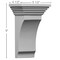 Ekena Millwork 5 1/2"W x 4 1/2"D x 9"H Adonis Corbel COR05X04X09AD - alternate 5